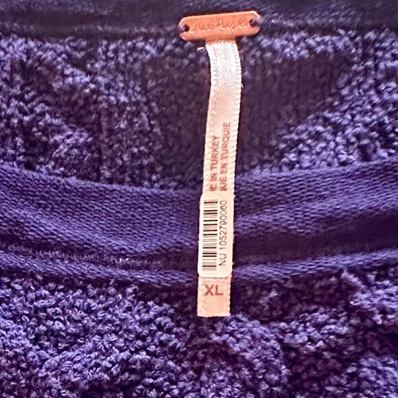 Free People Baby Cable Knit Tee Blue - Picture 7 of 12